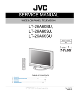 JVC YA314 LT-26A60BU LT-26A60SJ LT-26A60SU (20 pages) TV Service Manual