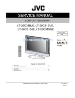 JVC YA014 LT-26C31BJE LT-26C31BUE LT-26C31SJE LT-26C31SUE (31 pages) TV Service Manual