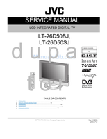 JVC YA205 LT-26D50BJ LT-26D50SJ (161 pages) TV Service Manual