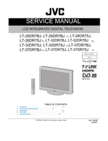 JVC YA408 LT-26DR7BJ LT-26DR7SJ LT-32DR7SJ LT-37DR7BJ LT-32DR7BJ (156 pages) TV Service Manual