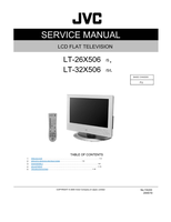 JVC YA333 LT-26X506 LT-32X506 (94 pages) TV Service Manual