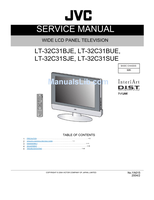 JVC YA015 LT-32C31BJE LT-32C31BUE LT-32C31SJE LT-32C31SUE (155 pages) TV Service Manual