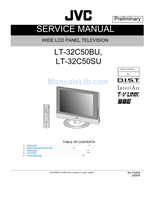 JVC YA204 LT-32C50BU LT-32C50SU (88 pages) TV Service Manual