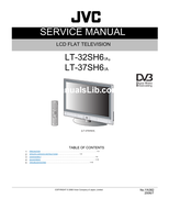 JVC YA382 LT-32SH6 LT-37SH6 (61 pages) TV Service Manual