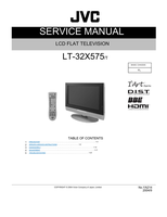 JVC YA214 LT-32X575 (87 pages) TV Service Manual