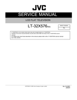 JVC YA180C LT-32X576 (133 pages) TV Service Manual
