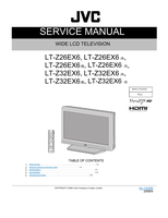 JVC YA456 LT-Z26EX6 LT-Z32EX6 (141 pages) TV Service Manual