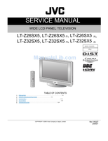 JVC YA327 LT-Z26SX5 LT-Z32SX5 (190 pages) TV Service Manual