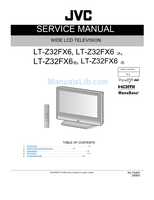 JVC YA401 LT-Z32FX6 (147 pages) TV Service Manual