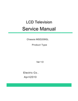 JVC MSD209GL (41 pages) TV Service Manual
