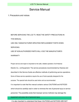 JVC MSD209GL (41 pages) TV Service Manual
