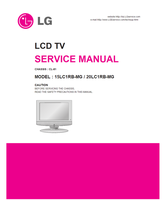 LG 15LC1RB-MG 20LC1RB-MG (39 pages) TV Service Manual