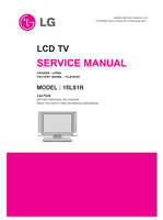 LG LP68A 15LS1R-ZK 15LS1R (31 pages) TV Service Manual