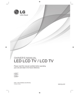 LG LS35** LS34** CS46** (365 pages) TV Operating Manual