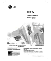 LG 15LCIR 20LC1 38289U0559C (36 pages) TV Operating Manual