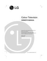 LG 21FC2RG (20 pages) TV Operating Manual