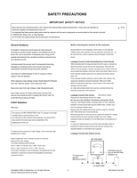 LG CW81A 21FU3RL 21FU3RL-T3 (16 pages) TV Service Manual