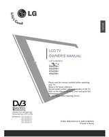 LG 42LG300C-ZA 185mm S8-32796 S8-30668 S8-20892 MFL34441619 (99 pages) TV Operating Manual