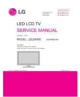 LG LJ01A 22LE6500 MFL62886918 22LE6500-SA (44 pages) TV Service Manual