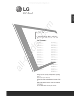 LG 22LH2 Series (140 pages) TV Operating Manual