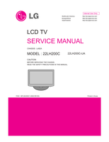 LG LA92A 22LH200C 22LH200C-UA (31 pages) TV Service Manual