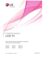 LG 22LK310 22LK311 26LK310 26LK311 32LK310 32LK311 22LK311C (64 pages) TV Operating Manuals LG 22LK310 22LK311 26LK310 26LK311 32LK310 32LK311 22LK311C (64 pages) TV Operating Manuals