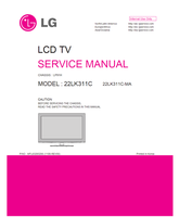 LG LP91H 22LK311C MFL63285206 22LK311C-MA (26 pages) TV Service Manual