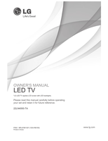 LG 22LN4000-TA MFL67861307 (40 pages) TV Operating Manuals LG 22LN4000-TA MFL67861307 (40 pages) TV Operating Manuals