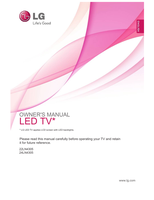 LG 22LN4305 24LN4305 (46 pages) TV Operating Manual