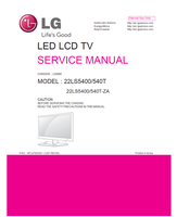 LG LD02M 22LS5400 MFL67605201 540T-ZA (35 pages) TV Service Manual