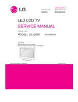 LG LJ01R 22LV2500 22LV2500-SG (35 pages) TV Service Manual