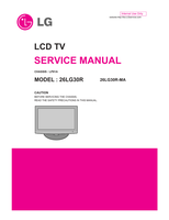 LG LP81A 26LG30R 26LG30R-MA (20 pages) TV Service Manual