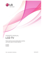 LG 22LG3DDH 26LG3DDH 32LG3DDH (93 pages) TV Operating Manual