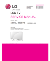 LG LP24B 26CS410 MFL67482803 26CS410-MB (26 pages) TV Service Manual