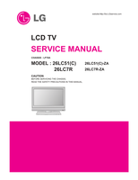 LG LP78A 26LC7R 26LC7R-ZA (38 pages) TV Service Manual
