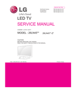 LG LC31A LD31T 26LN45** MFL67651301 26LN45**-Z* (33 pages) TV Service Manual