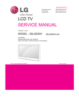 LG LA1EY 26LQ630H 26LQ630H-UA (41 pages) TV Service Manual