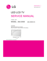 LG LB01S 26LV2500 MFL67002103 26LV2500-CC (37 pages) TV Service Manual