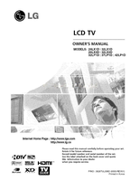 LG 26LXID 26LX2D 32LX2D 32LPID 37LPID 42LPID X5TUOtO (116 pages) TV Operating Manual
