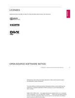 LG MT55* (30 pages) TV Operating Manual