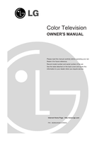 LG 38289U0026A (28 pages) TV Operating Manual