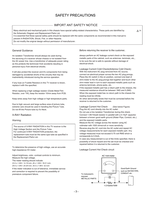 LG CW62A 29FS4RL (32 pages) TV Service Manual