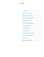 LG MC-036A 29FX5RJ (36 pages) TV Service Manual