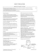 LG 29FX6AM (30 pages) TV Service Manual