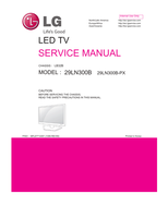 LG MFL67714491 LB32B 29LN300B 29LN300B-PX (33 pages) TV Service Manual