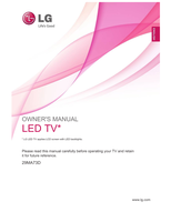 LG 29MA73D (56 pages) TV Operating Manual