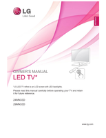 LG 24MN33D 29MN33D (46 pages) TV Operating Manual