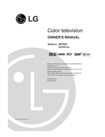 LG 30FZ4D 32FZ4D-UA (60 pages) TV Operating Manual