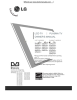 LG 3235 (106 pages) TV Operating Manual