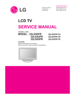 LG LP81A 32LG50FR 32LG53FR 32LG55FR 32LG53FR-TA 32LG53FR-TD (24 pages) TV Service Manual